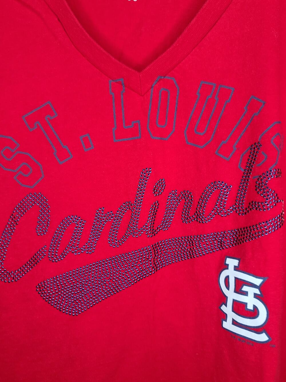 G3 MLB StL Cardinals baseball bling shirt - large